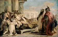 Death of the Dido 1757. Artist: Giovanni Battista Tiepolo