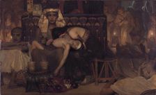 Death of the Pharaoh's Firstborn Son, 1872. Artist: Alma-Tadema, Sir Lawrence (1836-1912)