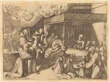 Death of the Queen, 1612. Creator: Jacques Callot