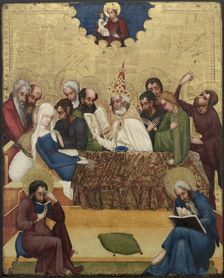 Death of the Virgin, c. 1400. Creator: Master of Heiligenkreuz (Austrian)