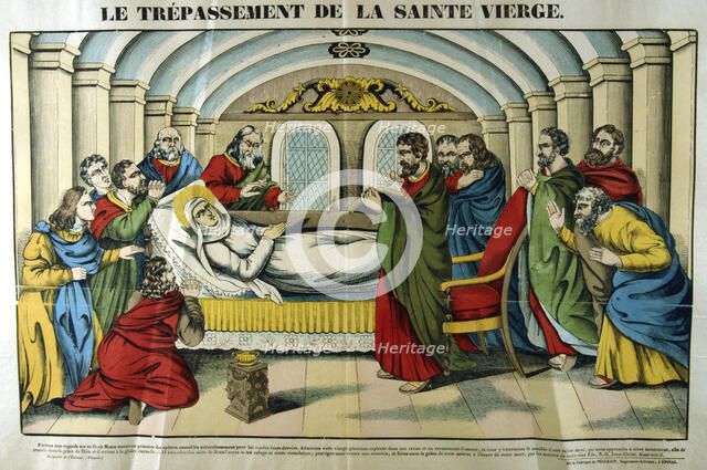 Death of the Virgin Mary, 19th century Artist: Anon