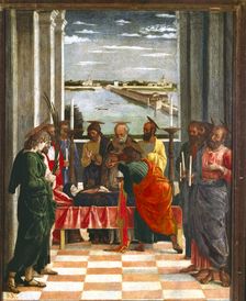 Death of the Virgin oil by Mantegna