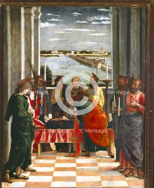 Death of the Virgin' oil by Mantegna.