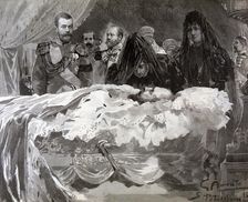Death of Tsar Alexander III, Nov 1894. Creator: Gennaro Amato
