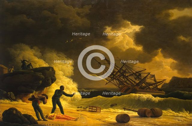 Death of Virginia, 1789. Creator: Claude-Joseph Vernet.