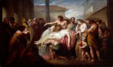 Death of Virginia, 1797. Creator: Henry Tresham
