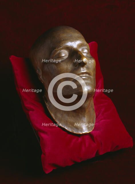 Death mask of Napoleon Bonaparte, Apsley House, London, c2000s. Artist: Historic England Staff Photographer.