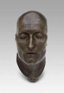 Death Mask of Napoleon, modeled 1821 (cast 1833). Creators: Louis Richard, E. Quesnel