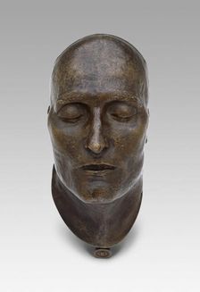 Death Mask of Napoleon, modeled 1821 (cast 1833). Creators: Louis Richard, E. Quesnel