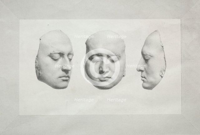 Death Mask of Sir Thomas Lawrence. Creator: Richard James Lane (British, 1800-1872).