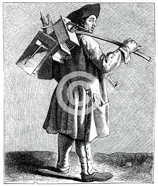 Death to the rats!, 1737-1742.Artist: Bouchardon