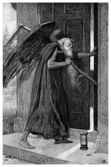 Death the Reaper 1895.Artist: P Naumann
