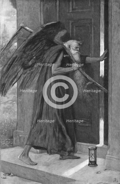 'Death the Reaper', 1896. Artist: P Naumann.