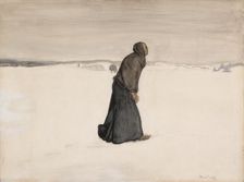 Death´s Walk, 1896. Creator: Magnus Enckell