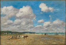Deauville, 1893. Creator: Boudin, Eugène-Louis (1824-1898)