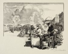 Debarcadère des bateaux-omnibus. Creator: Auguste Louis Lepère (French, 1849-1918)
