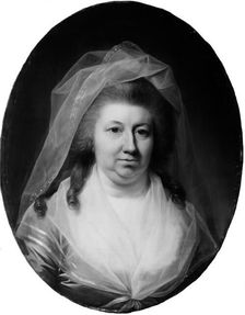 Debora Fabritius de Tengnagel, née Cloppenburg, 1780-1789. Creator: Jens Juel