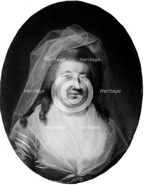 Debora Fabritius de Tengnagel, née Cloppenburg, 1780-1789. Creator: Jens Juel.