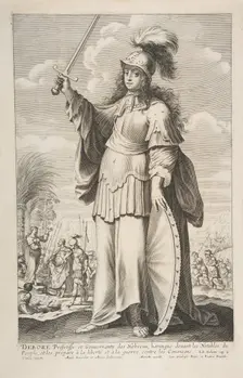 Déborah, 1647. Creators: Gilles Rousselet, Abraham Bosse