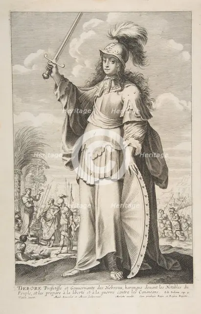 Déborah, 1647. Creators: Gilles Rousselet, Abraham Bosse.