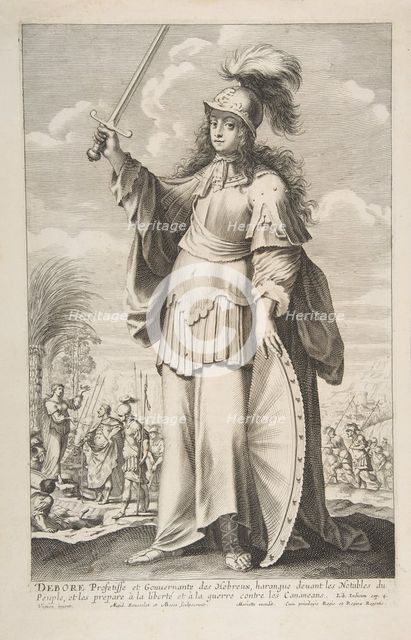 Déborah, 1647. Creators: Gilles Rousselet, Abraham Bosse.