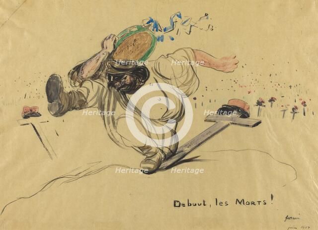 Debout, les Morts!, 1917. Creator: Jean Louis Forain.
