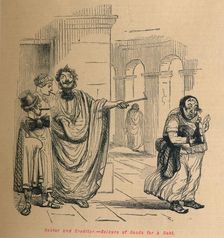 Debtor and Creditor - Seizure of Goods for a Debt 1852. Artist: John Leech