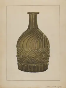 Decanter, 1936. Creator: John Dana