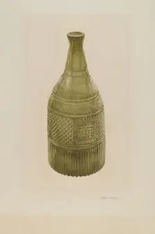 Decanter, 1939. Creator: Van Silvay