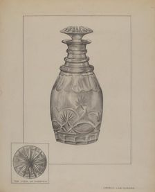 Decanter, c. 1937. Creator: Francis Law Durand