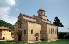 Decani Monastery, Kosovo. Creator: Vivienne Sharp