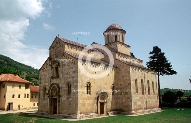 Decani Monastery, Kosovo. Creator: Vivienne Sharp.