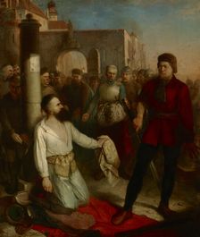 Decapitation of Samuel Zborowski, 1854. Creator: Wladyslaw Luszczkiewicz