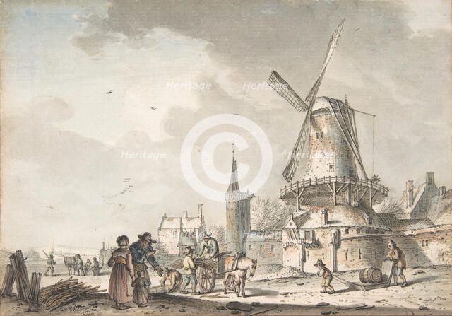 December, 1772. Creator: Hendrik Meijer.