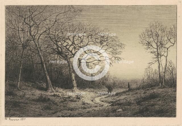 December, 1877. Creator: Henry Farrer.