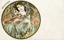 December 1900. Artist: Alphonse Mucha