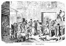 December - Boxing Day 19th century.Artist: George Cruikshank