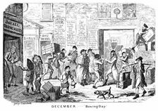 December - Boxing Day 19th century.Artist: George Cruikshank