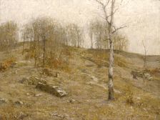 December Uplands, 1919. Creator: Bruce Crane