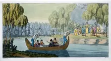 Deception of Captain Wallis by Queen Oberea Creator: G Bramati