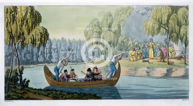 Deception of Captain Wallis by Queen Oberea Creator: G Bramati.