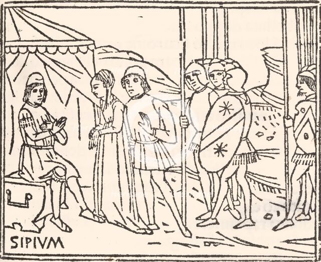 Deche di Tito Livio vulgare hystoriate, 16 April 1511., 16 April 1511. Creator: Pico Master.