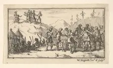 Decimation (John Beaver, Roman Military Punishments, 1725), after 1725. Creator: William Hogarth
