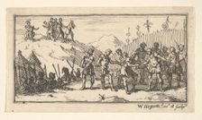Decimation (John Beaver, Roman Military Punishments, 1725), after 1725. Creator: William Hogarth