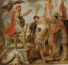 Decius Mus Addressing the Legions, probably 1616. Creator: Peter Paul Rubens