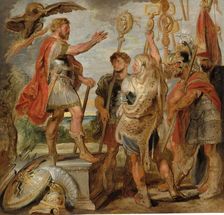 Decius Mus Addressing the Legions, probably 1616. Creator: Peter Paul Rubens