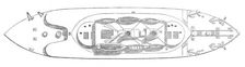 Deck plan of H.M. Ship Devastation, 1871. Creator: Unknown