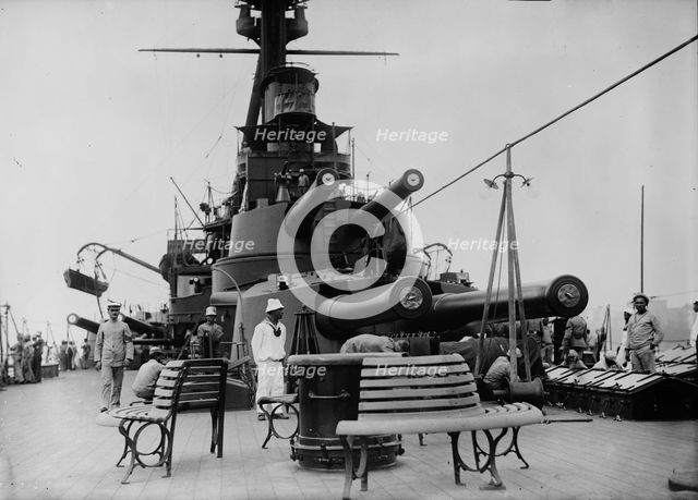 Deck scene - MINAS GERAES, between c1910 and c1915. Creator: Bain News Service.
