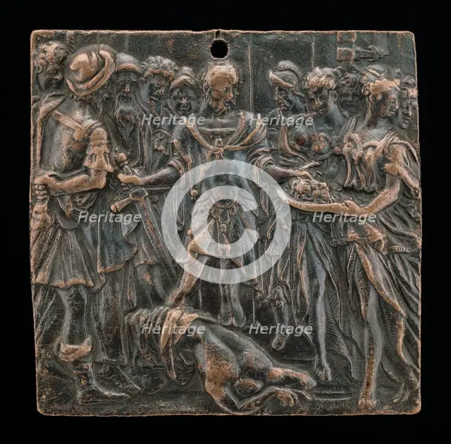 Decollation of the Baptist, c. 1585. Creator: Unknown.