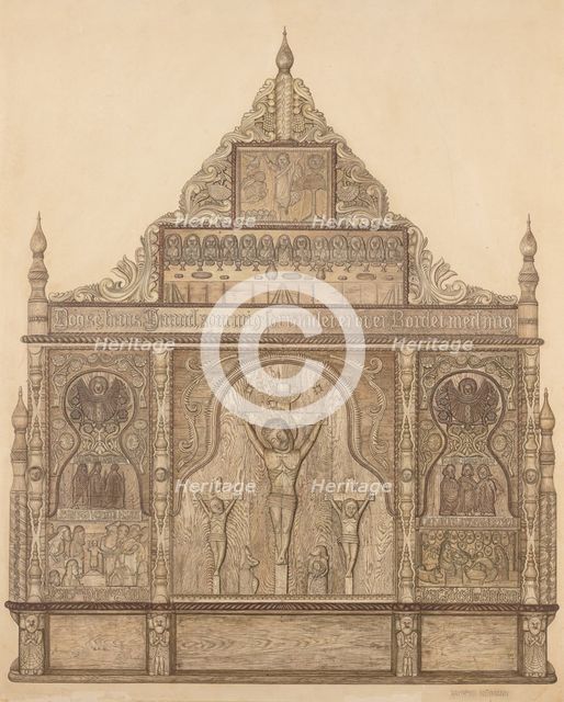 Decorah Altar, 1935/1942. Creator: Raymond Neumann.